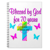 70. GEBURTSTAG PRAYER NOTIZBLOCK (Vorderseite)