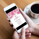 70. Geburtstag Rosa Party Einladung