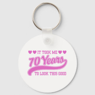70. Geburtstag Schlüsselanhänger