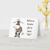 **70. GEBURTSTAG** SIND KEINE VON DIESEN! Karte (Gelbe Blume)