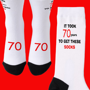 70. Geburtstag Socken Männer Lustig