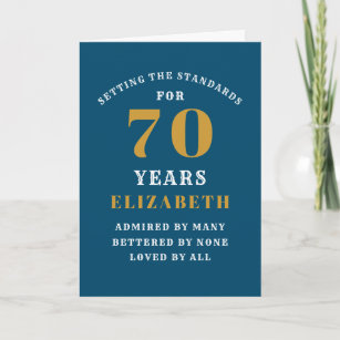 70 Jahre Alt Karten | Zazzle.de