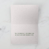 70. Geburtstag Sukkulente Pflanze auf Terrazzo Karte (Innenseite)