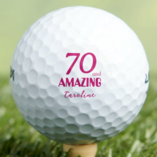 70. Geburtstag Tante Geschenk - Erstaunlich 70 Ros Golfball