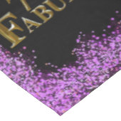 70. Geburtstag Tischdecke (Schrägansicht)