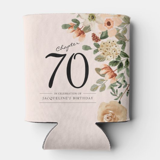 70. Geburtstag Vintag Dosenkühler (Rückseite)