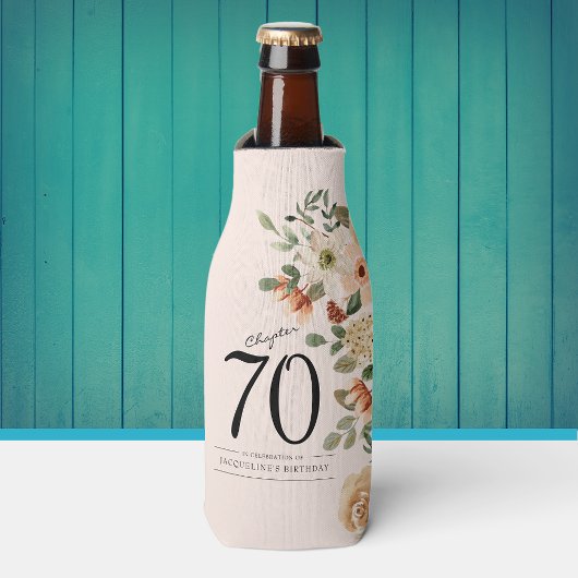 70. Geburtstag Vintag Flaschenkühler