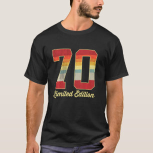 70. Geburtstag Vintag Limited Edition 1952 70 Jahr T-Shirt