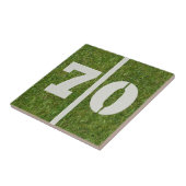 70. Geburtstags-Fußball-kundengerechte Fliese (Seite)