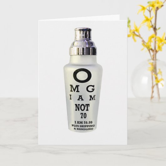 70. Geburtstags-Karte Karte (Gelbe Blume)