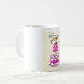 70. Geburtstags-Spaß für sie Kaffeetasse (Vorderseite Links)