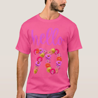 70. Geburtstagsblume Hallo 70 Es ist mein 70. G T-Shirt