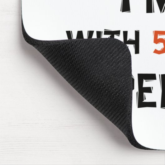 70. Geburtstagsentwürfe Mousepad (Ecke)