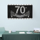 70. Geburtstagsfeier Banner (Messeveranstaltung)