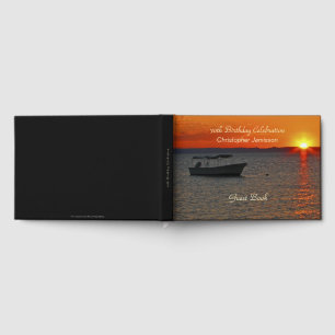70. Geburtstagsfeier Gästebuch, Fischerboot Gästebuch