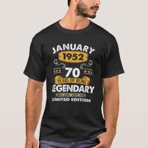 70. Geburtstagsgeschenk 70 Jahre alt Phantastisch T-Shirt