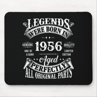 70. Geburtstagsgeschenk Vintage-Legenden, geboren Mousepad