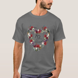 70. Geburtstagsgeschenke für Frauen - 70 Jahre la T-Shirt
