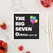 70. Geburtstagsparty Alten Spaß Serviette (Beispiel)