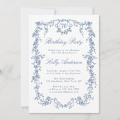 70. Geburtstagsparty Einladung (Vorderseite)