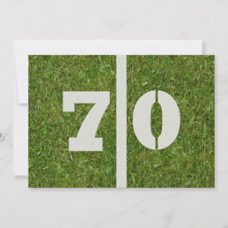 70. Geburtstagsparty Einladung! Einladung