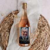 70. Geburtstagsparty Foto Cheers Weinetikett