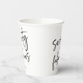 70. Geburtstagsparty Pappbecher (Links)