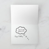 70. Geburtstagsrooster-Spaß Karte (Innenseite)