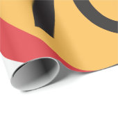 70 Geschwindigkeitsbegrenzungszeichen für den Stra Geschenkpapier (Rolleneckpunkt)