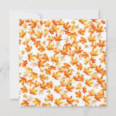 70 Herbst - Einladung (Rückseite)