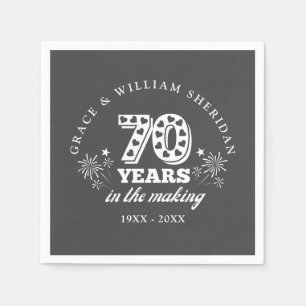 70. Hochzeitstag - In Planung Serviette