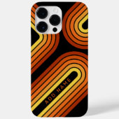 70 Inspirierte Linie Art Sunset Red Orange Yellow Case-Mate iPhone Hülle (Rückseite)
