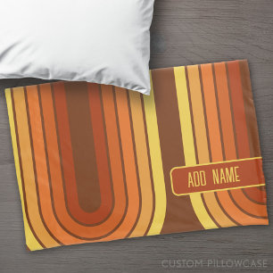 70 Inspirierte Linie Art Sunset Red Orange Yellow  Kissenbezug