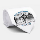 70. Invasionstag-Jahrestag Normandies Krawatte (Gerollt)