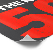 70 Is The New 50 Funny 70th Birthday Seventy Years Poster (Ecke)