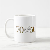 70 ist die neuen 50 kaffeetasse (Links)