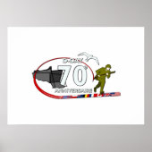 70-Jahr-Poster Poster (Vorne)