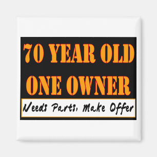 70 Jahre alt, ein Eigentümer - benötigt Teile, mac Magnet