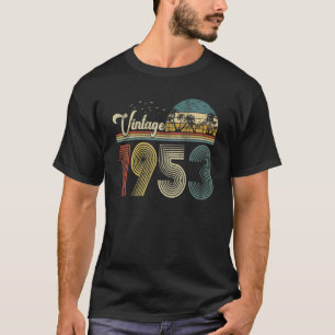 70 Jahre alt Geboren 1953 Vintag 70. Geburtstag T-Shirt