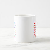 70 Jahre alt! Kaffeetasse (Mittel)