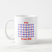 70 Jahre alt! Kaffeetasse (Links)