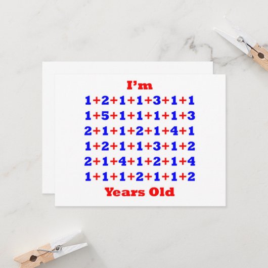 70 Jahre alt! Karte (Vorderseite/Rückseite Beispiel)