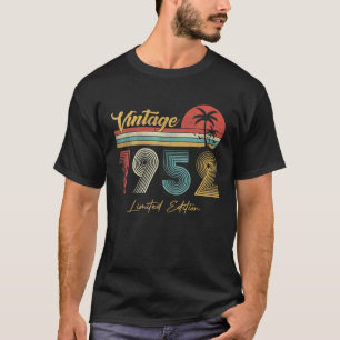 70 Jahre alt Vintag 1952 Limited Edition 70. Gebur T-Shirt
