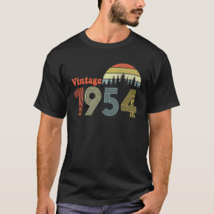 70 Jahre alt Vintag 1954 Limited Edition 70. T-Shirt