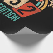 70 Jahre alt von 1952 Phantastisch sein 70. Geburt Geschenkpapier (Ecke)