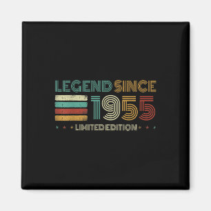 70 Jahre alte Legende seit 1955 70. Geburtstag Magnet