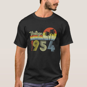 70 Jahre alte Retro-Geschenke Vintag 1954 70. T-Shirt