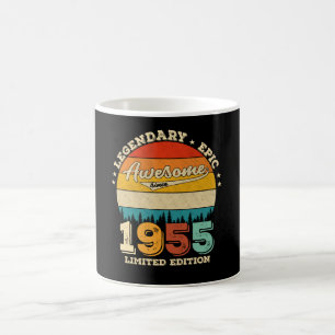 70 Jahre alter Tag 1955 Phantastisches 70. Geburts Kaffeetasse