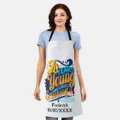 70 Jahre immer noch erpresst, Vintager Geburtstag Schürze (Getragen)