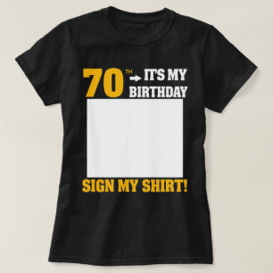 70 Jahre mit Lachen und Stil feiern T-Shirt